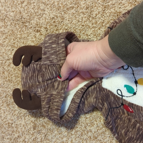 Fleece reindeer onesie - Picture 4 of 4
